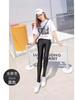 Pantalones brillantes, leggings finos, ropa exterior para mujer, primavera, verano, otoño, calcetines, negro, elástico, talla grande, pantalones ajustados hasta el tobillo.