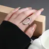 Anéis Irregulares com Moda Geométrica e um Toque de Luxo, Designs de Nicho com uma Grande Variedade de Estilos, Adequados para Melhores Amigos e Casais, Simples e Versáteis