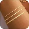 Clip de Papel Europeo y Americano Cadena Cubana Retorcida Acero Inoxidable Conjunto de Pulseras de Diamante Moda Personalizada Nueva Joyería para Manos