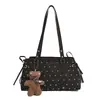 2026 Nuevo Bolso Coreano de Nicho con Lunares para Mujer Elegante Versátil Bolso de Hombro Único Bolso de Mano de Alta Apariencia Moderno
