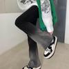 Jeans Retrô Americano com Degradê Micro-flare Feminino Spice Girls Casual Modelador vibe Outono Inicial Calças ins