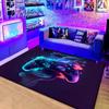 Tapete Console de Jogo 3D Transfronteiriço da Amazon Controlador de Videogame Decoração de Sala de E-sports Tapete de Chão Tapete Legal para Sala de Estar