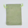 2026 Bolsas Nuevas de Lino con Cordón Decoración para Bodas y Fiestas Bolsas de Regalo Bolsitas de Lino con Cordón Bolsas para Empaquetar Juguetes