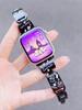 Para Apple Watch iwatch9 Correa Lindo Cachorro Diamante de Color Metal applewatch8 Cómoda Cadena para Mujer