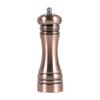 Galvanoplastia moedor de pimenta bronze aço inoxidável garrafa de moagem de pimenta moinho de pimenta manual cozinha garrafa de tempero de pimenta