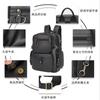 JMD Série leve cera mochila de couro coreano casual unissex mochila de couro genuíno retro computador mochila