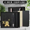 Caja de Regalo para Cuaderno con Rejilla de Ventana Estilo Chino Personalizable con Impresión de Logo para Regalos Corporativos