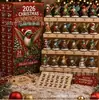 Navidad 2026 Transfronterizo Nuevas Llegadas Cuenta Regresiva de Adviento Decoración Navideña Acrílica Adornos Colgantes para Regalo