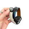 Correa de Reloj de Cuero Genuino con Patrón de Lichi y Hebilla Ultra Magnética Adecuada para Apple Iwatchs11 Huawei Gt7 Samsung 7