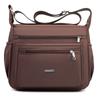Bolsa Tiracolo Feminina 2024 Inverno Nova Grande Capacidade Bolsa de Tecido de Nylon Bolsa de Ombro Casual Moda Transfronteiriça Bolsa para Mãe