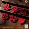 Mini Palabras Felices Hechas a Mano para Bodas Decoración de Habitación de Boda Plato de Frutas Lanzamiento de Pequeñas Palabras Felices Suministros de Decoración para Habitación de Boda Pegatinas de Palabras Felices con Polvo Dorado