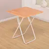 Mesa Plegable para Uso en Casa, Mesa de Comedor, Mesa de Comedor Simple para 4 Personas, Mesa Cuadrada Pequeña, Mesa Cuadrada Portátil para Puesto al Aire Libre