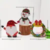 Novos Enfeites de Natal Fofos Transfronteiriços Papai Noel Alce Decoração de Casa Decoração de Mesa Enfeites Artesanais