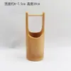Material japonés plato para sashimi plato decorativo fila de bambú valla de bambú tubo de bambú postura de mariscos decoración de plato para barbacoa