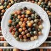 Contas de raiz de Bodhi de jade branco natural Contas espalhadas Venda artesanal Original Frutas DIY Acessórios de cordão de mão Wen Play Contas de Buda Atacado