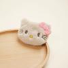 Peluche de dibujos animados cuero negro hellokitty gato muñeca gatito broche bufanda calcetines zapatillas sombrero accesorios de ropa