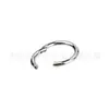 Anillo de Nariz Cerrado Jiangtai F136 de Titanio con Incrustación de Piedra Natural, Joyería para Piercing Corporal de Aleación de Titanio G23 de Venta Caliente Transfronteriza
