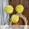 Pelota de Hortensia Plegada de Balonmano Pequeña Pintada en Spray para Arreglos Florales de Salón de Bodas, Decoración Suave, Decoración del Hogar, Temporada de Graduación