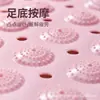 Alfombrilla de baño antideslizante con diseño hueco y drenaje de agua, alfombrilla de ventosa para ducha, alfombrilla de baño anticaídas para uso doméstico