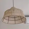 Lámpara de arte japonesa creativa moderna comedor sala de estar dormitorio retro nueva sala de té china B&B diseñador tela