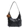 Bolso Sobaco Vintage Maillard de Gran Capacidad para Mujer Artístico 2025 Nuevo Bolso Bandolera de Hombro Combinable Bolso Tote para Viajeros