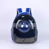 Bolsa para Gato Cápsula Espacial Transparente Lateral Techo Solar Transpirable Portátil Mochila para Mascotas Portátil al Aire Libre Mochila Transparente Bolsa para Mascotas