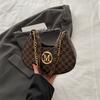 Bolsa da Moda 2025 Verão High-end Combina com Tudo Nova Bolsa Dumpling Commuter Bolsa de Ombro Corrente de Letras