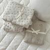 Manta de gasa de cuatro capas de algodón para bebé, toalla de baño, manta para siesta, estilo blogger de clase A, para niños y bebés