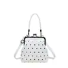 Bolsa Elegante Versátil Estilo Coreano 2026 Verão Nova Bolsa de Mão Bolinhas Bolsa Transversal Estilo para o Trabalho