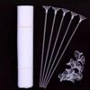 Ventas Directas de Fábrica Tubo de PVC Colorido Tubo de Plástico Duro de PP Juguete de Bola Ondulada Tubo de Soporte de PVC Tubo Colorido de PVC