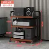 Rack Amplificador Estilo Guarda-corpo Suporte para Amplificador Válvulado Suporte Lateral para Caixa de Som na Sala de Estar Gabinete para CD Player Vinil Rack de Armazenamento