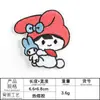 Bordado de computador emblema bordado emblema logo acessórios para roupas casacos e chapéus DIY emblemas para sapatos e chapéus adesivos de tecido de animais fofos de desenho animado