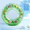 Flotador Infantil Anillo de Natación de Dibujos Animados 50-90 # Anillos de Natación Engrosados para Hombres y Mujeres, Equipo Salvavidas Mundo Marino, Versión Engrosada