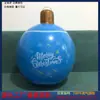 Bola de Natal Inflável Transfronteiriça PVC Suprimentos de Natal Pingente Bola de Atmosfera Festiva Bola para Decoração de Festa ao Ar Livre Adereços Bola