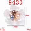 Versión coreana de los nuevos accesorios para el cabello flor de trébol corazón concha de imitación accesorios diy accesorios de aleación venta al por mayor al contado 495