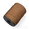 Corda de Sobrevivência Paracord de 9 Fios Montada no Eixo 30m para Montanhismo ao Ar Livre Acampamento Sobrevivência de Emergência Pulseira Trançada DIY Paracord de 9 Fios