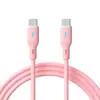 Cable de Datos con 5 Núcleos, Cable de Silicona Totalmente Compatible, Adecuado para iPhone, Huawei, Samsung, Apple Carga Rápida Cable de Carga PD