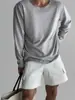 Blusa Ligera y Transpirable con Protección Solar Manga Larga Camiseta de Punto para Hombre Verano Estilo Americano Casual Holgada