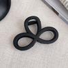 Temperamento fosco 8-word Grab Clip High-end Sense Hairpin Shark Clip Half-tie Hairpin Back of Head Hair Clip Headwear