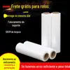 50cm Peso Líquido 4.0kg Filme Esticável Filme Pe Filme Lldpe Filme para Embalagem em Estoque Atacado Alta Elasticidade