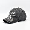 Nuevo Sombrero Europeo y Americano Transfronterizo Algodón Lavado Gorra de Béisbol Torre Vieja Verano París Bordado Grande Sombrero de Sol para Hombre
