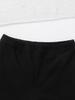Roupas Infantis Novas Roupas Infantis para Meninas Primavera e Outono Manga Longa Top Preto Calça Conjunto de 2 Peças