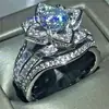 Anillos de Nuevos Productos Europeos y Americanos de Venta Caliente Anillos para Mujer Retro Exagerados Simples Personalizados Anillos para Mujer