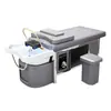Cama de Lavado de Cabeza para Exportación Transfronteriza, Calentador de Agua con Circulación de Agua Especial para Barbería, Cama Todo en Uno para Belleza y Masaje