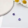 Acessórios de joias de liga de desenho animado de flor com furo para pendurar cor do material pulseira com contas corrente de celular acessórios diy feitos à mão
