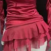 Nube de Rosa Lencería Sexy Deseo Puro Juego de Rol Camisón Refrescante para Niña Camisón de No Quitarse Conjunto de una Pieza