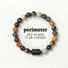 Pulseiras de Pedra Natural do Zodíaco com 12 Signos, Embaladas em Cartão, Design Único, Pedras Guardiãs do Zodíaco, Pulseiras de Aniversário, Fornecimento Transfronteiriço da Moda