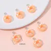 Accesorios para joyería DIY, colgantes de resina, aretes, llaveros, accesorios con cuentas, pulseras de dibujos animados, accesorios para cadena de teléfono