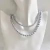 Collar de perlas de doble capa, personalizado, de moda y combinable con todo, de primavera y verano, cadena de clavícula vintage, cadena de cuello de nicho.