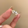 Anillos Lindos de Gato y Cachorro para Niñas, Divertidos y de Moda, Anillos Abiertos Apilables Versátiles, Anillos Únicos para el Dedo Índice